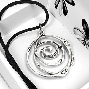 5 For $25💫Trendy Silver Mystical Circular Pendant